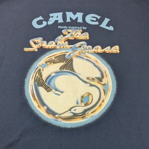 Camel The Snow Goose Album Cover T-Shirt Blue 5XL